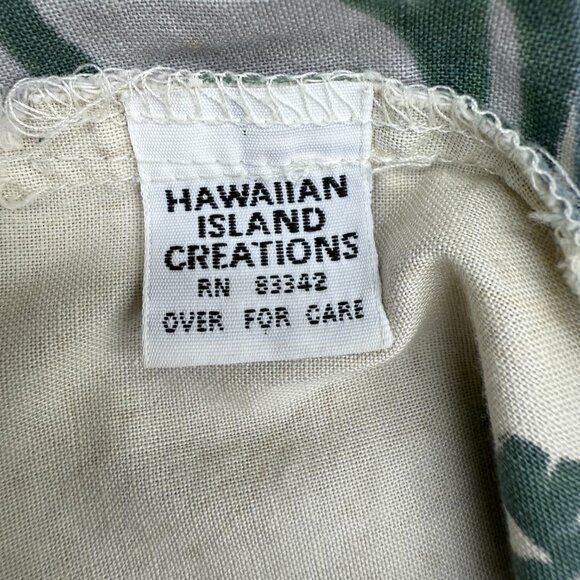 Hawaiian Island Creation Men's Beach Shirt, Short Sleeve 100% Cotton, Graphic XL - Picture 6 of 11